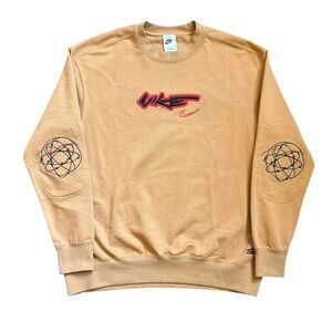 Nike x Futura Paris Olympics Series Brown Long Sleeve Crewneck Size: S